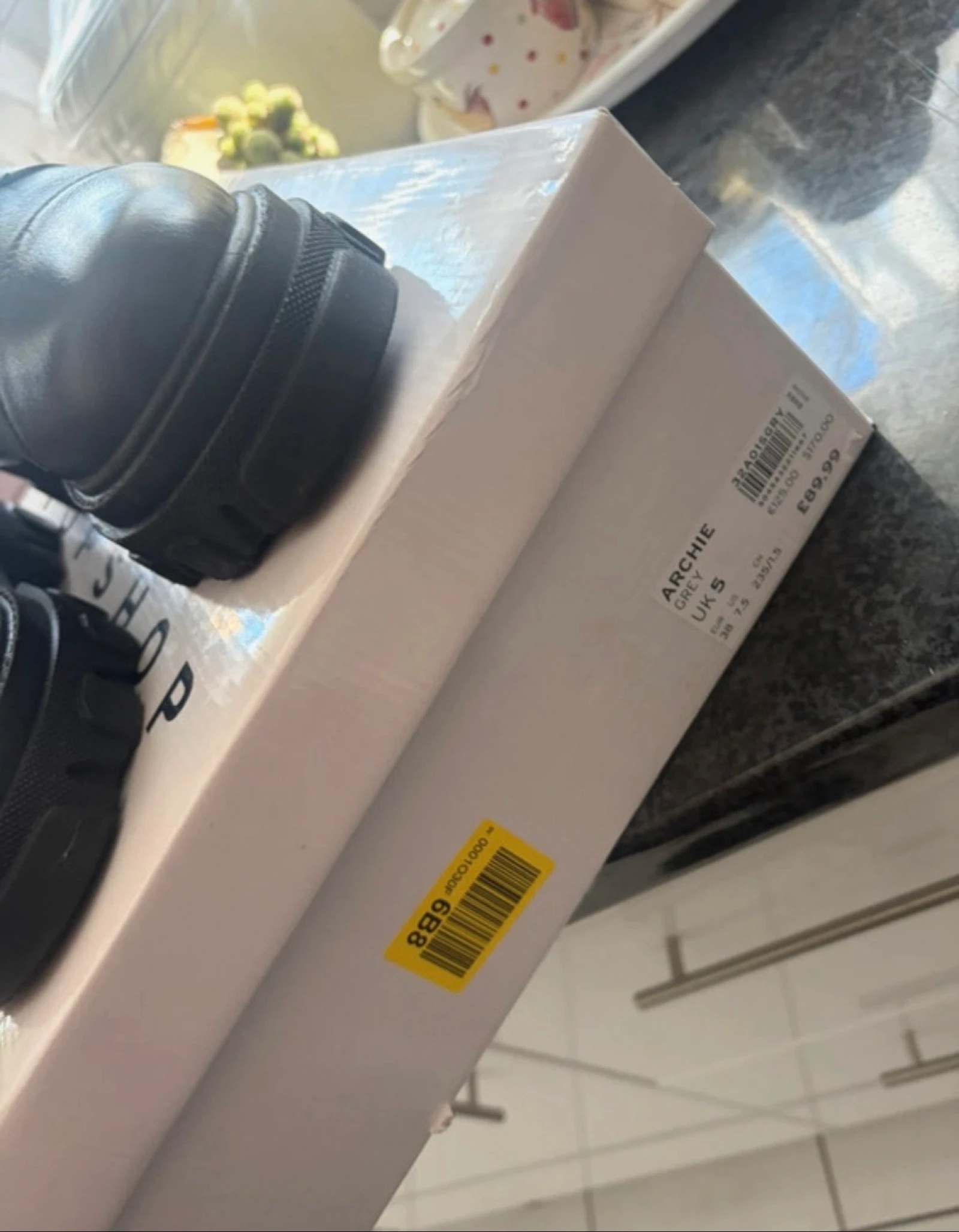 Bota de couro com zíper – photo 3